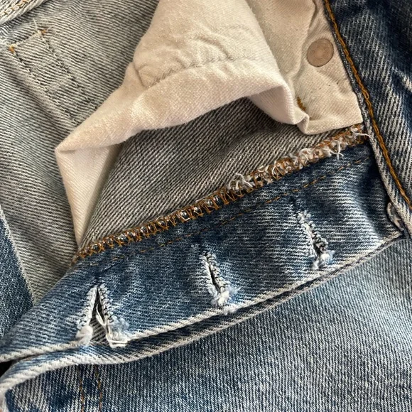 1980 Levis 501 Button Fly 29-32 Denim Jeans